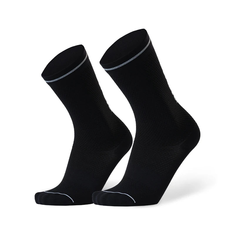 Black sports socks pair