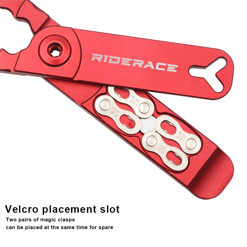 Quick link pliers compatible with 6 to 12 speed bike chains