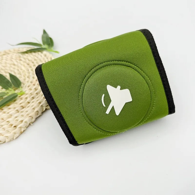 Folded green dog ear protection hood