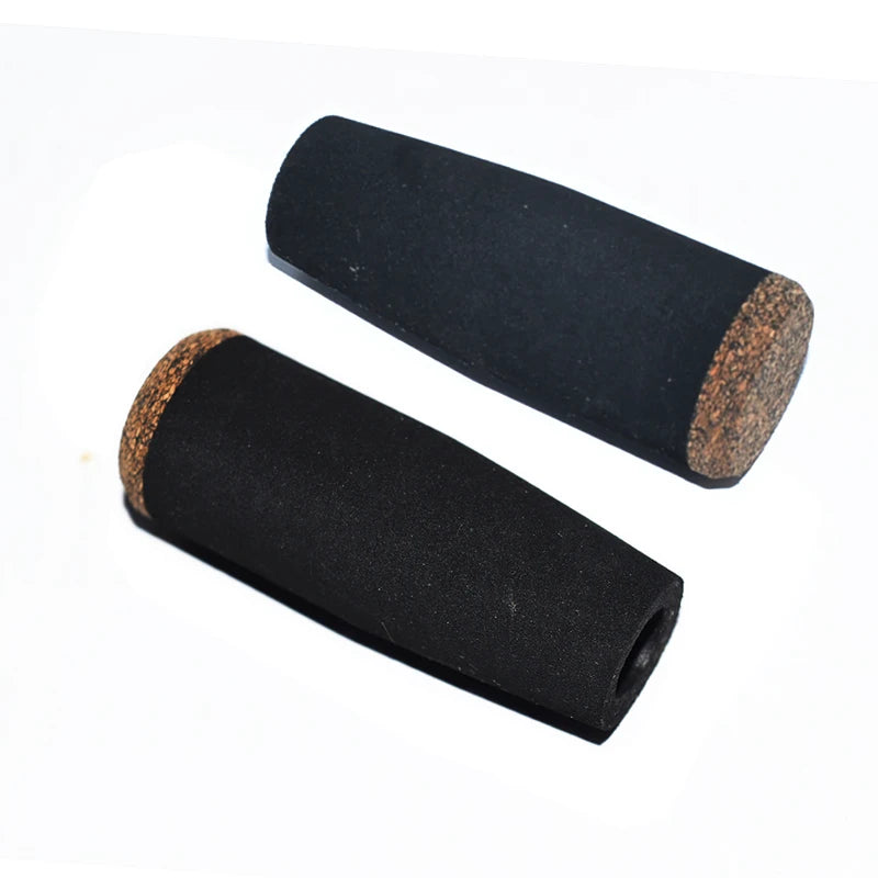 EVA fishing rod grips with cork ends for lightweight comfort and balanced handling