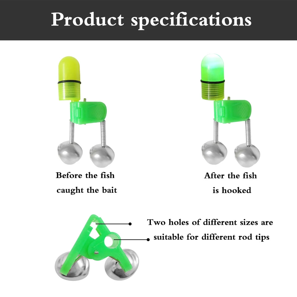 Fishing rod bell bite indicator product specifications
