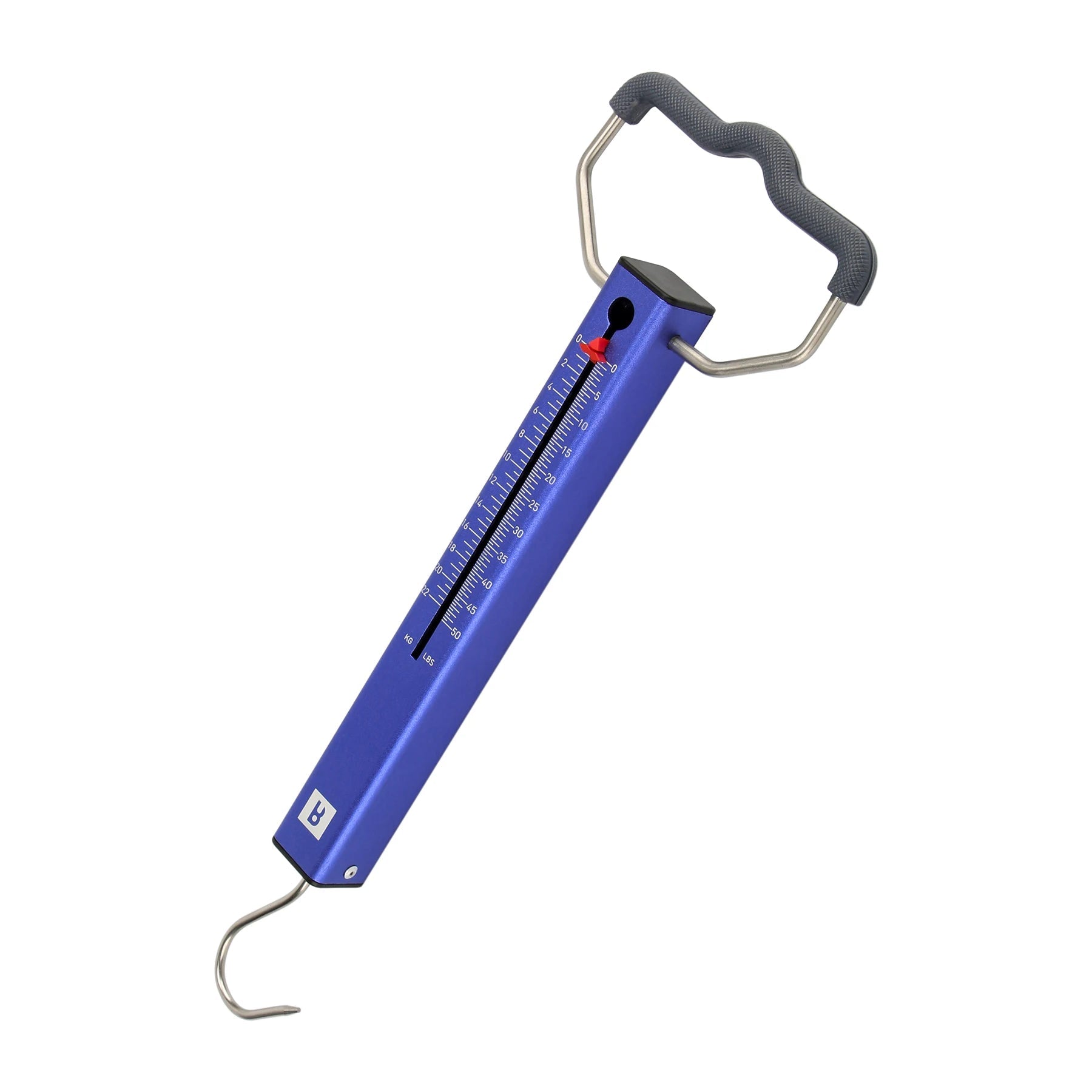  Fishing scale with square blue tube