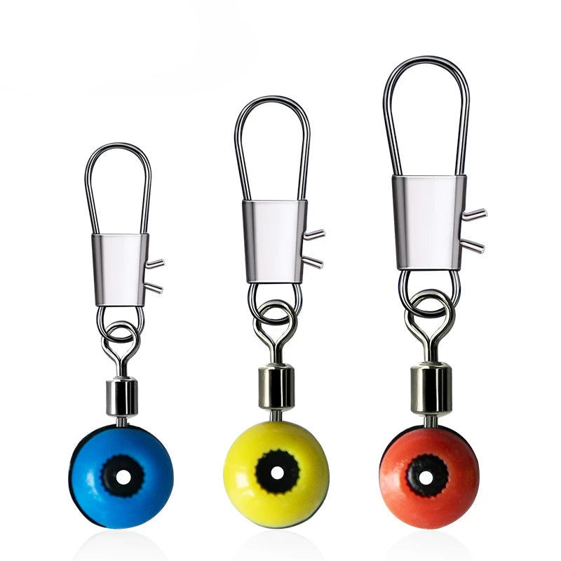 Fishing sinker slide clip with interlock snap and rolling swivel