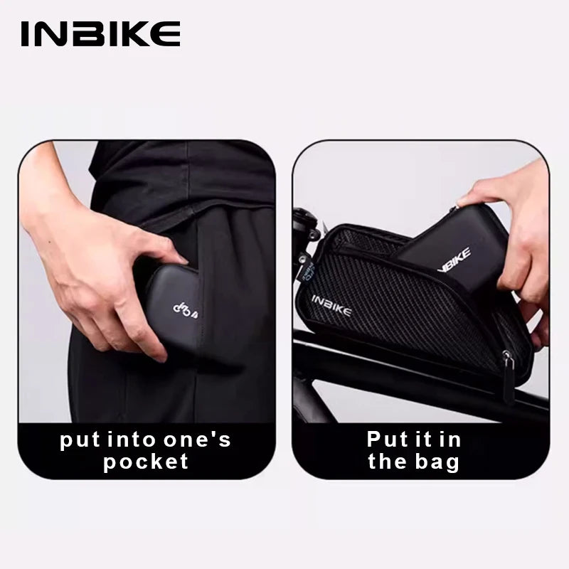 Bike repair kit carry case fitting into cycling bag