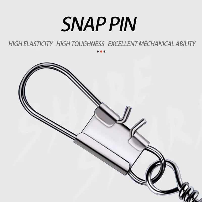 Interlock snap clip for quick sinker changes on running rigs