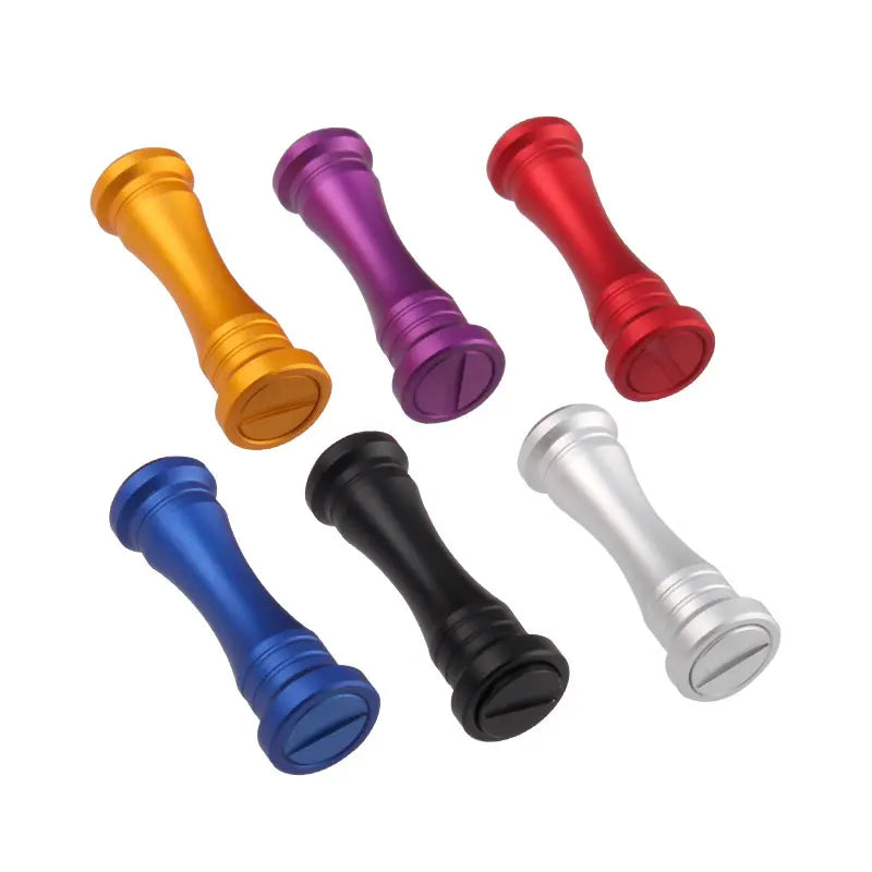 KAWA aluminium reel stand range in multiple colours for SHIMANO and DAIWA spinning and baitcasting reels