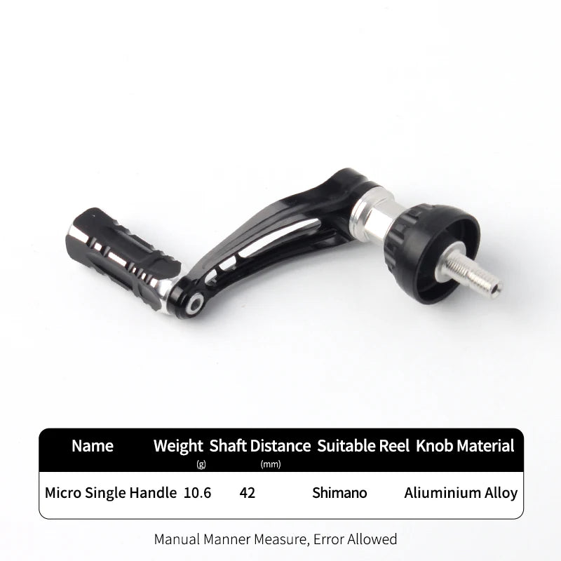 KAWA D001 black and silver single handle showing precision-cut aluminium design and smooth knob fitment