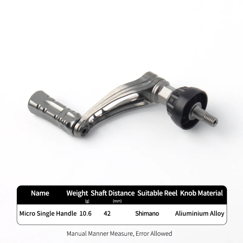 KAWA D001 silver and black aluminium single handle side view showing precision alignment and machined grip