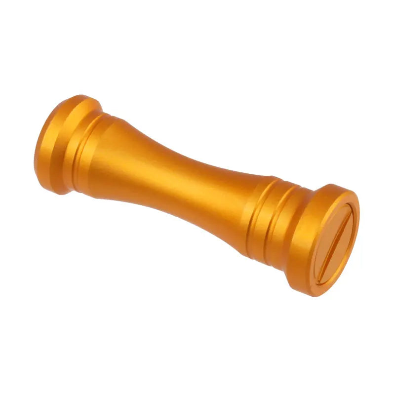 Gold KAWA aluminium reel stand with high-strength alloy body for spinning and baitcasting reels