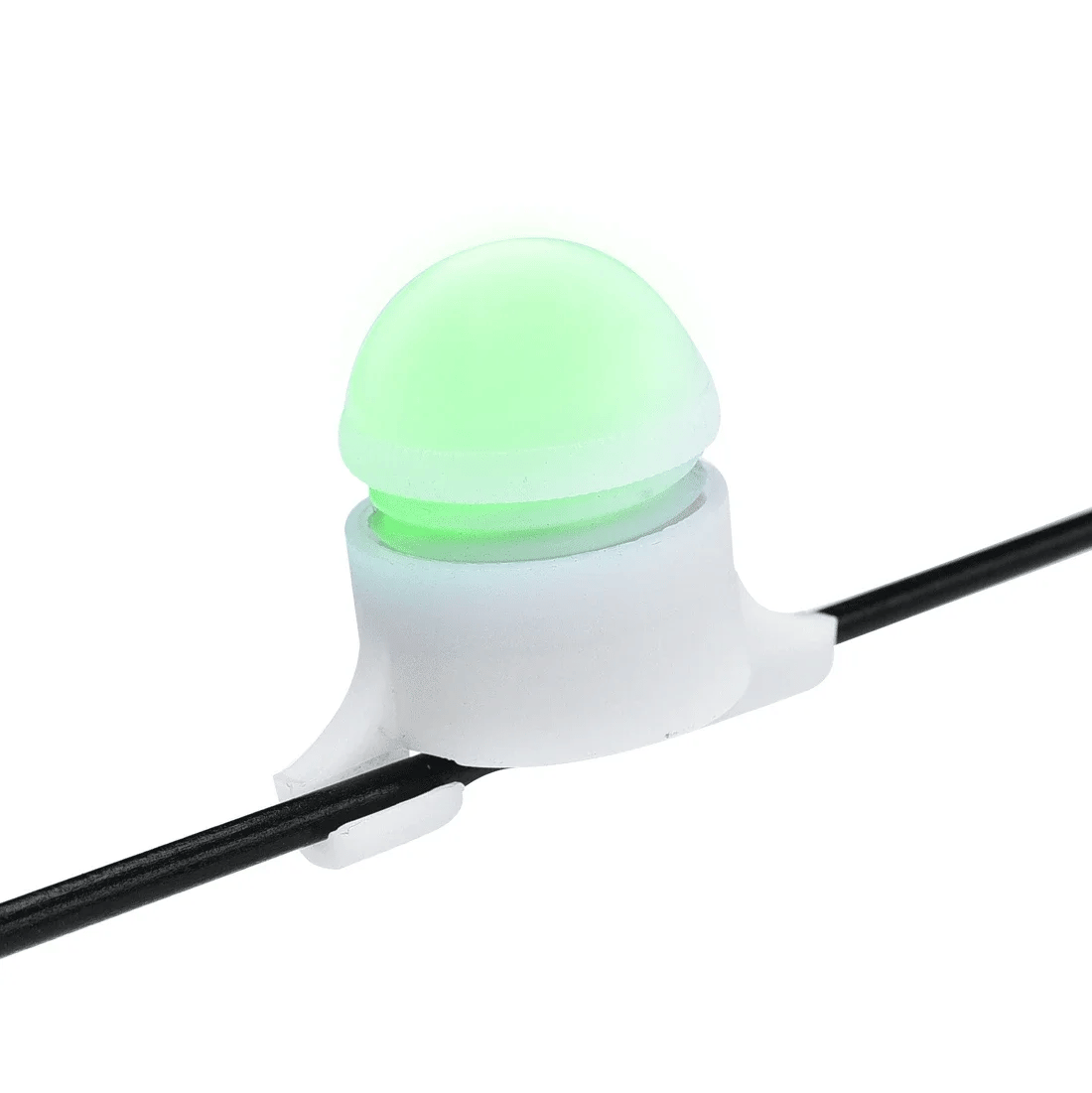 LED rod tip bite indicator for night fishing