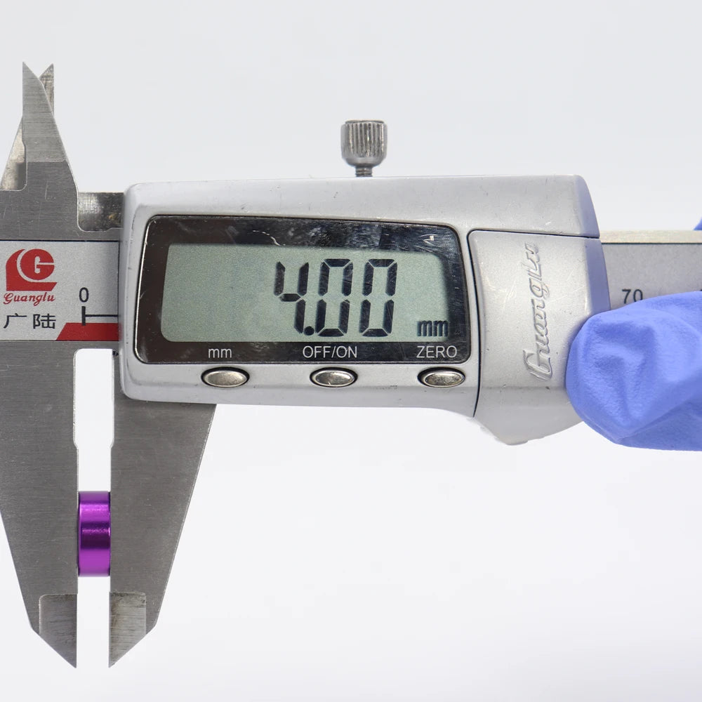 Measuring 4 mm width of stainless-steel and ceramic micro casting reel bearing for fishing reels