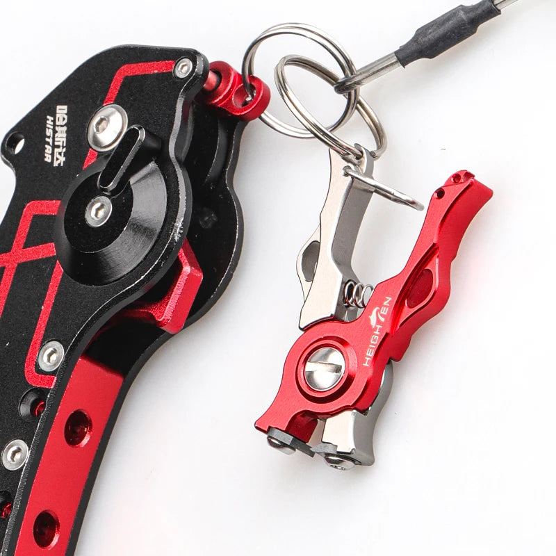 Mini fishing line cutter with lanyard attachment for tackle use