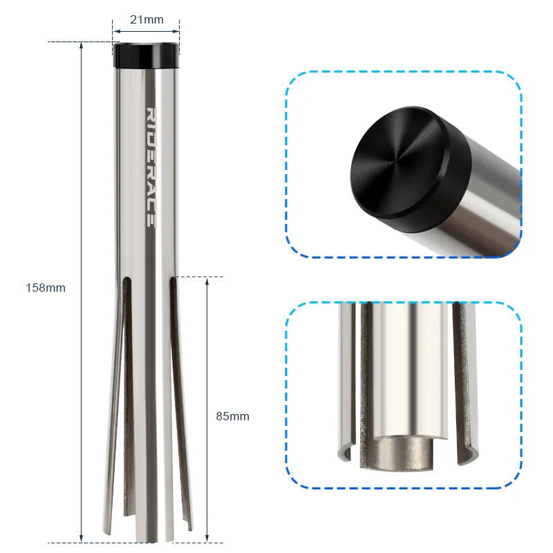 Press-fit bottom bracket bearing removal using hammer strike method