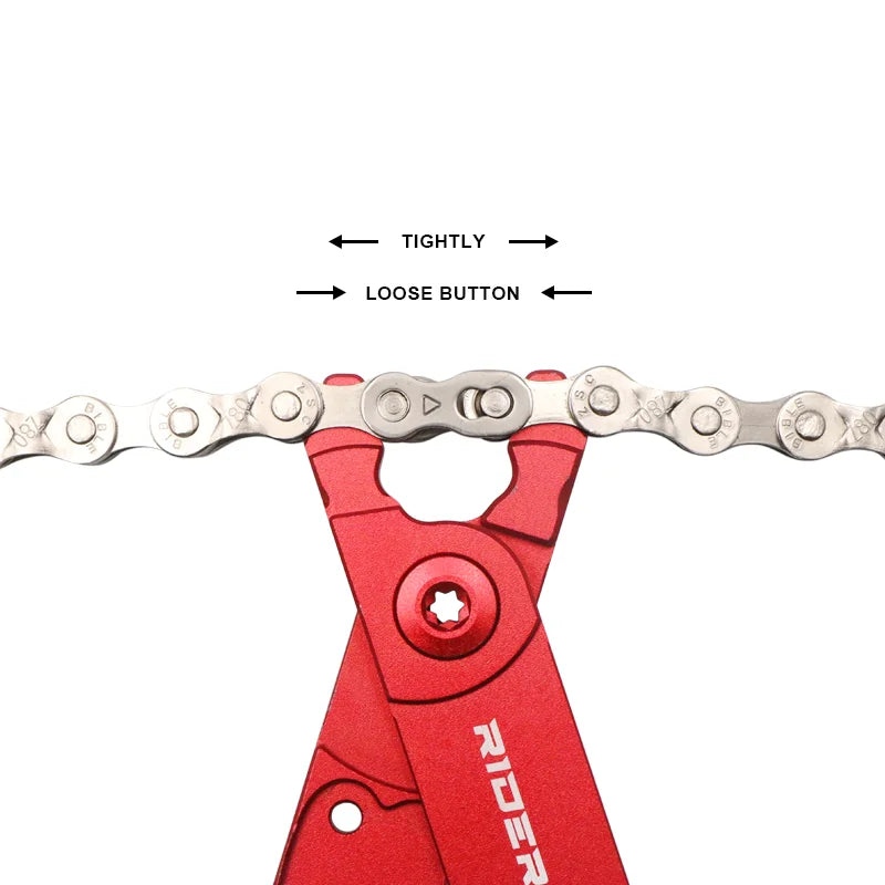 Bike chain quick link pliers removing master link from bicycle chain