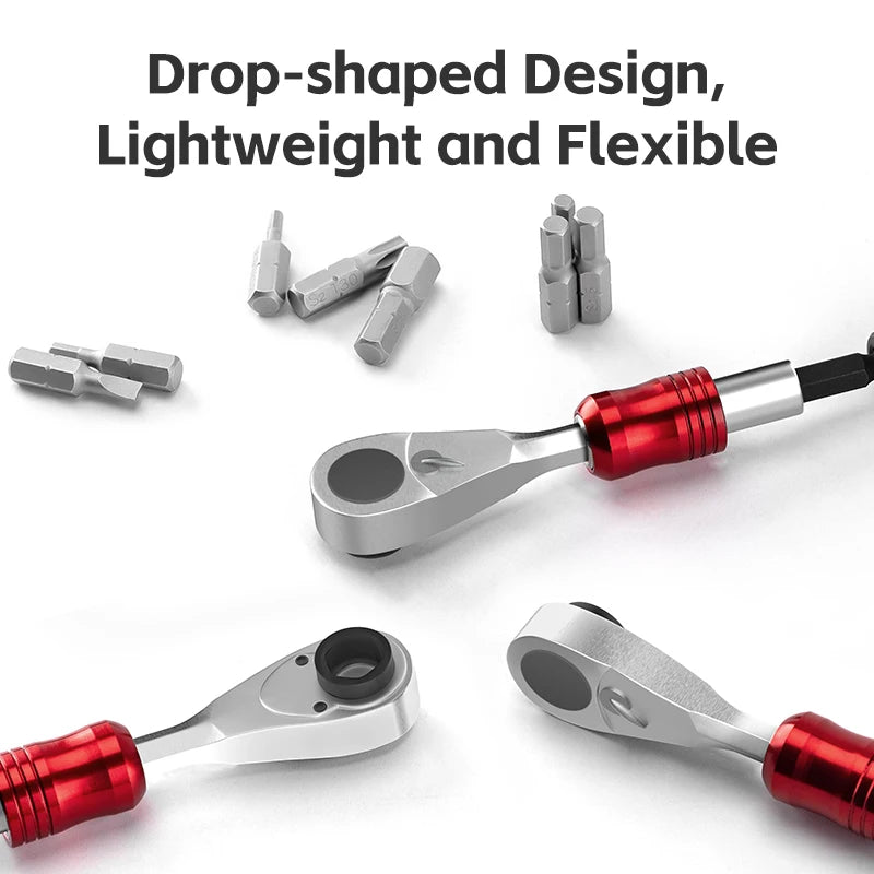 ROCKBROS drop-shaped ratchet wrench lightweight and compact design