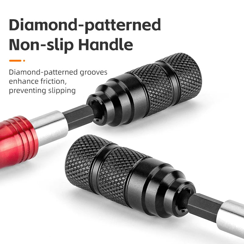 ROCKBROS ratchet wrench with diamond-pattern non-slip handle grip