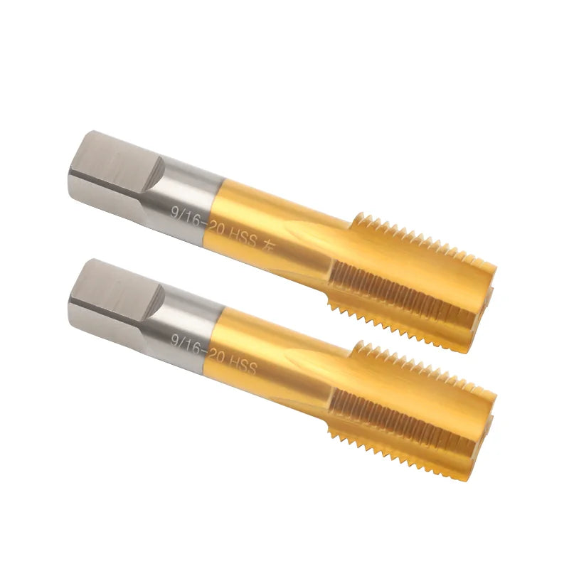 Single left hand bicycle pedal thread tap for crank thread repair