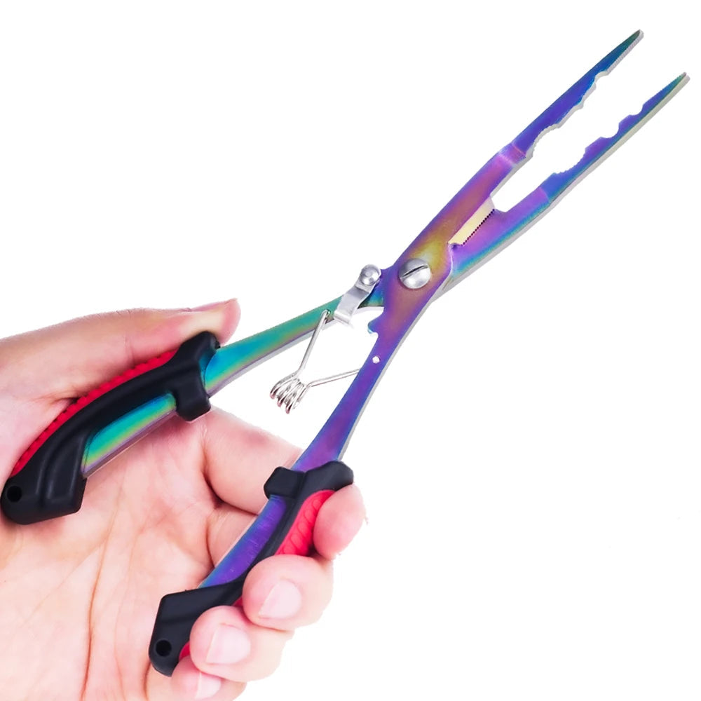 Stainless steel fishing pliers