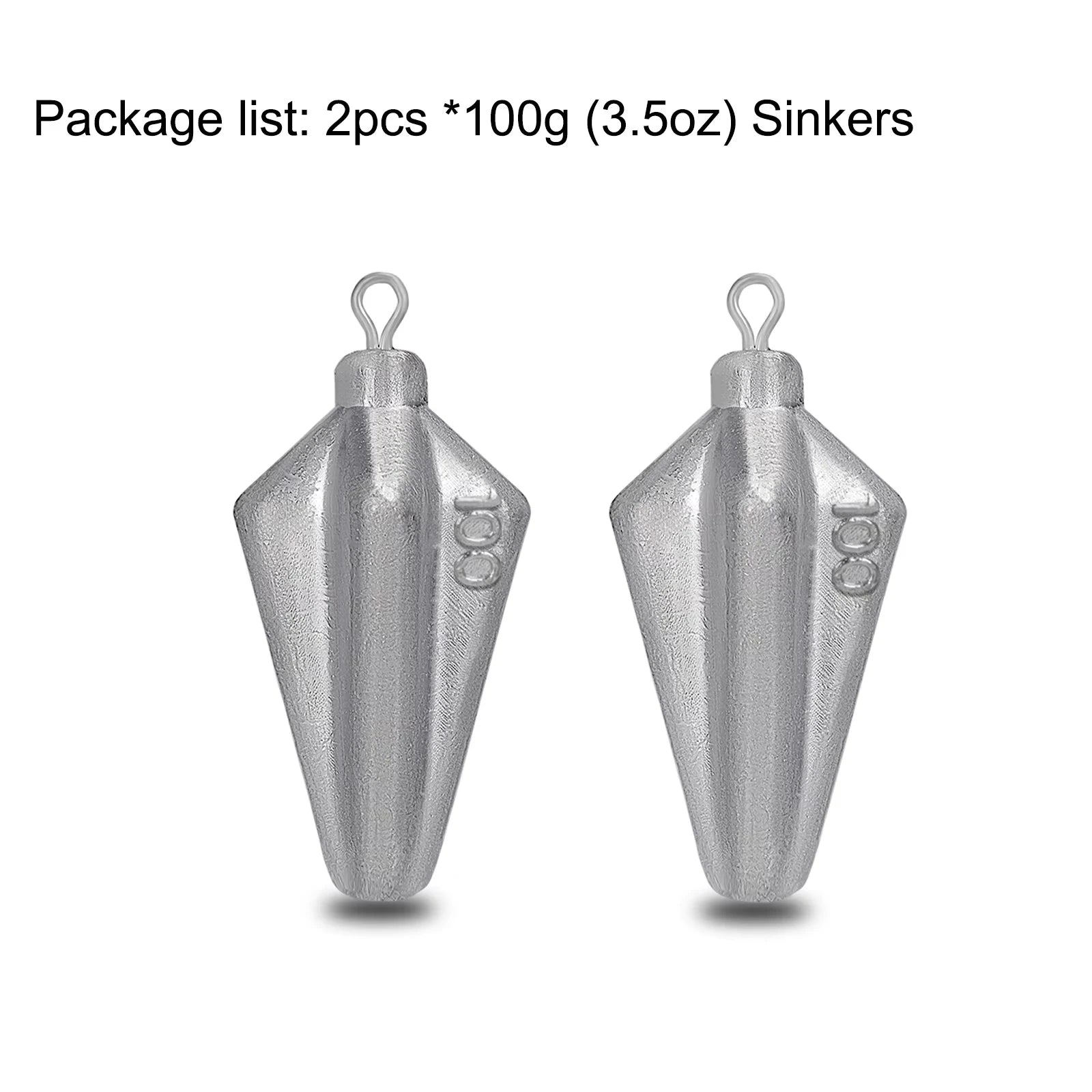 100g star surf sinkers two pieces pack