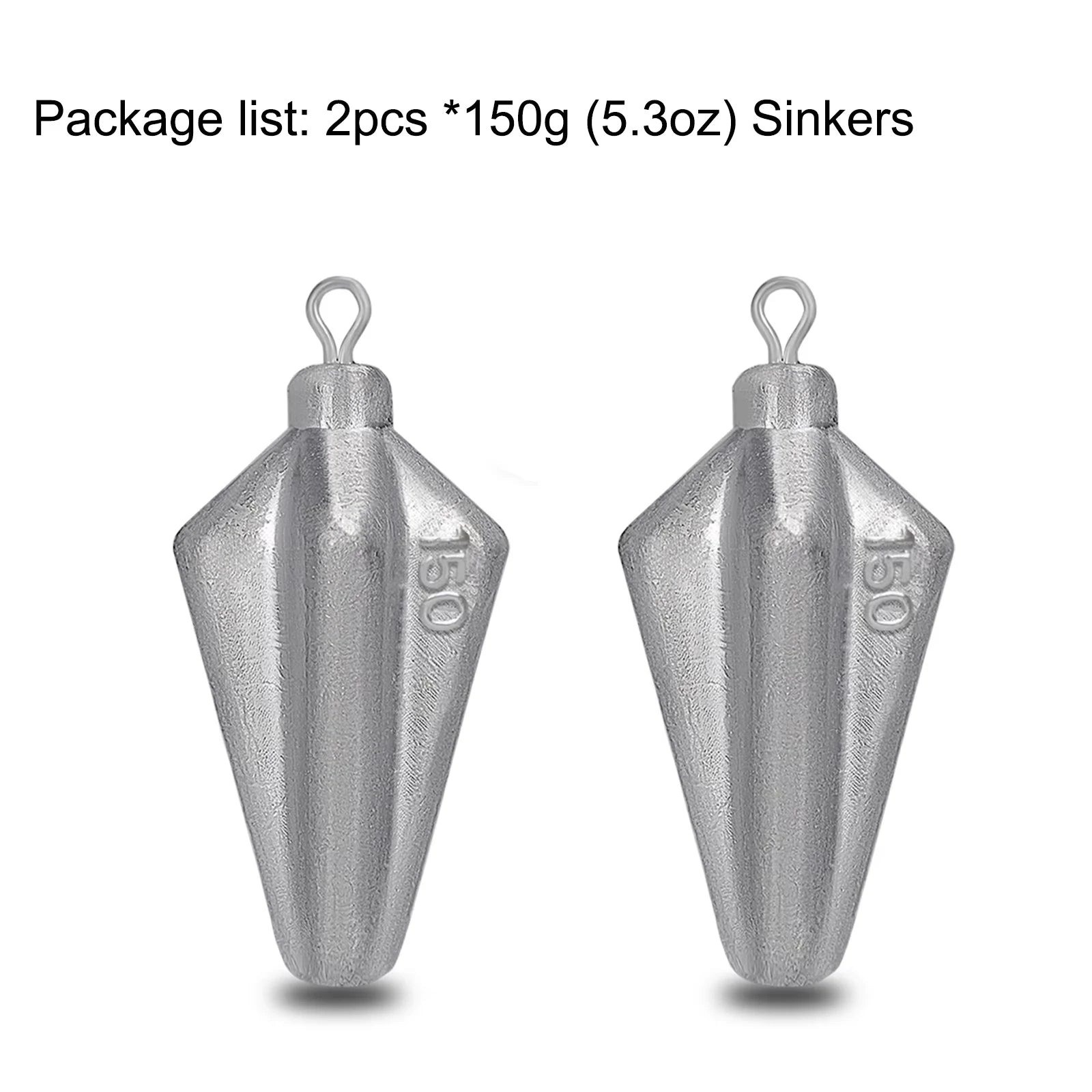 150g star surf sinkers two pieces pack