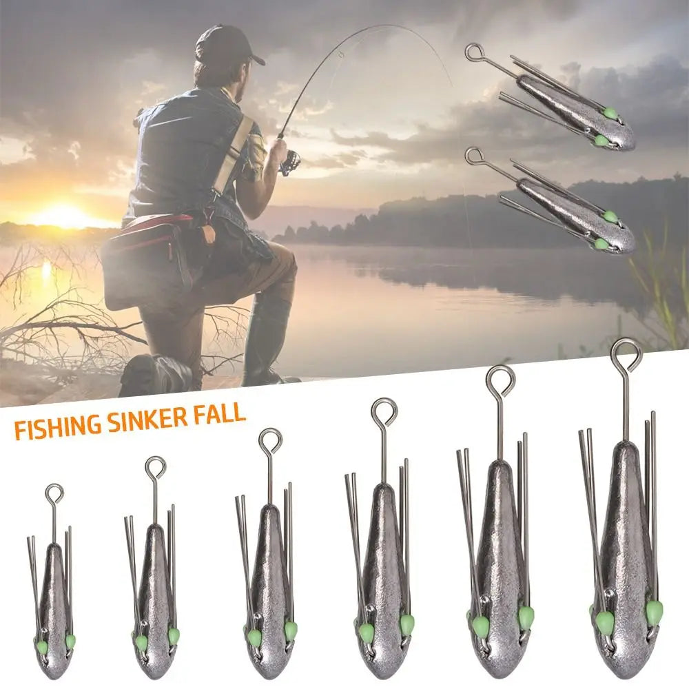 Angler surfcasting with breakaway sinker for long distance beach fishing