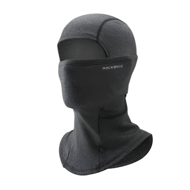 Thermal winter balaclava rear coverage view