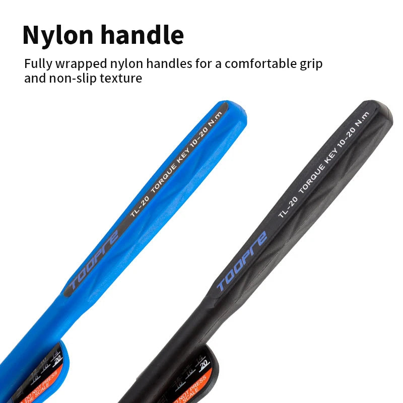 TOOPRE bike torque wrench with ergonomic nylon handle grip