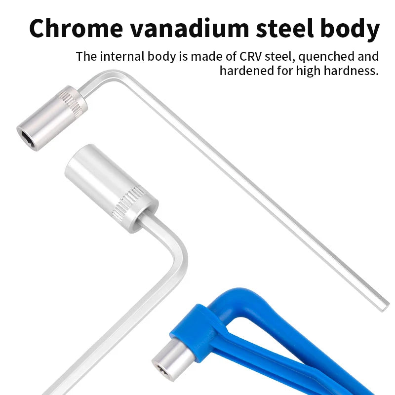 TOOPRE torque wrench chrome vanadium steel body detail