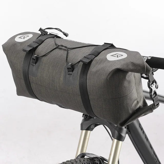 Touring waterproof handlebar bikepacking bag