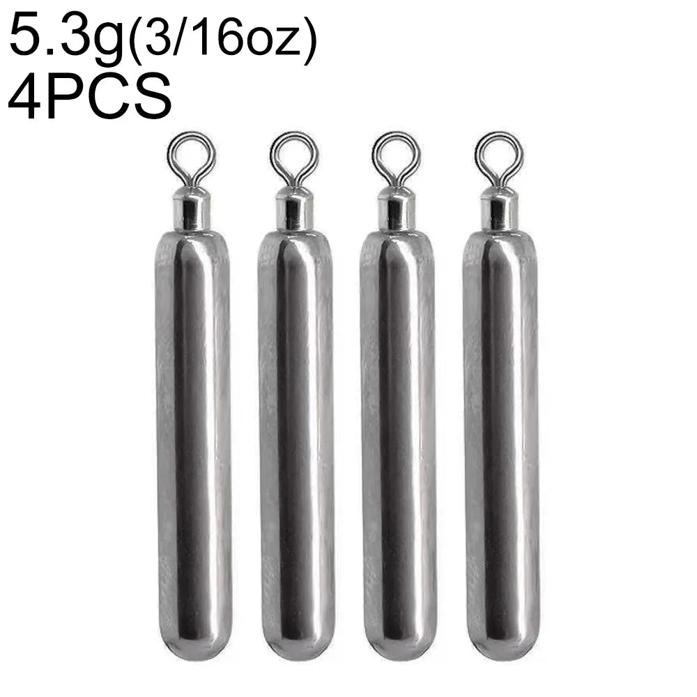 5.3 g tungsten drop shot sinker pack of four