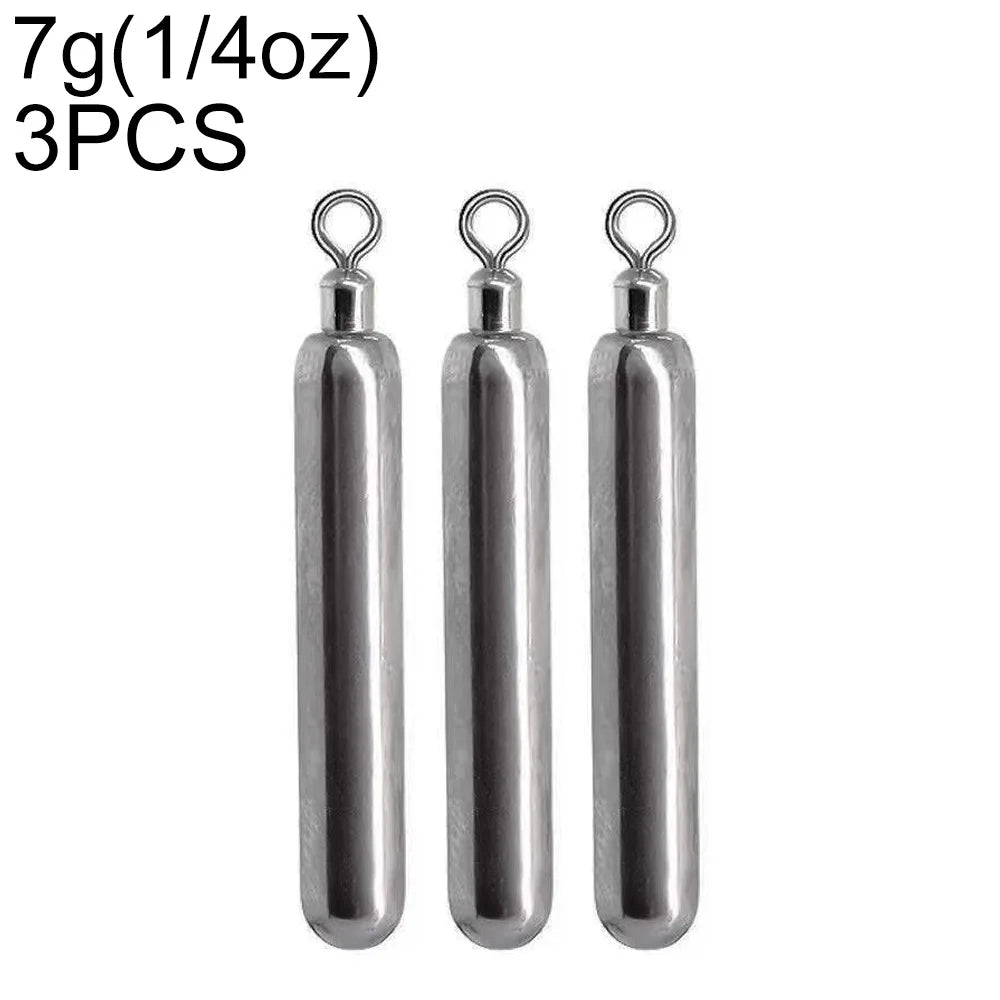 7 g tungsten drop shot sinker pack of three