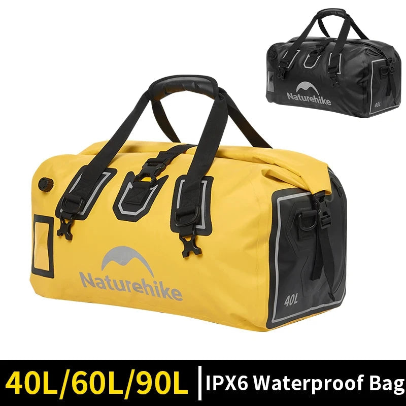 Waterproof duffel dry bag 40L 60L 90L sizes