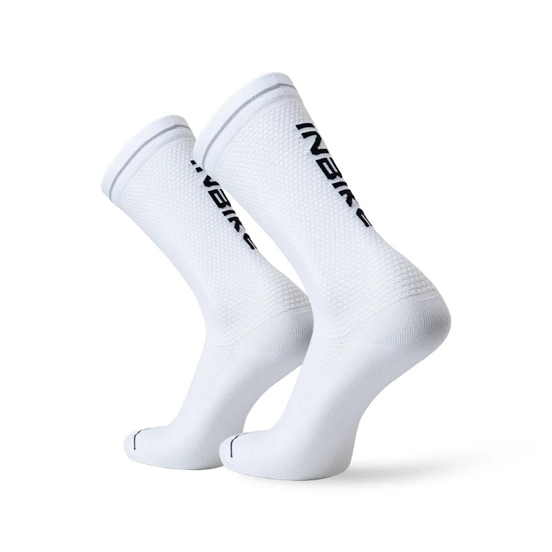 White women’s crew sports socks pair with cushioned sole